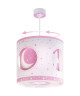 Lustre suspension Moon Pink  Rose