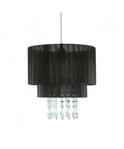 RANEX Lustre  suspension Lustre Amy E27 60W noir et transparent