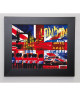 LE MARKEE Image encadrée The Spirit Of London 31x37 cm Multicolore