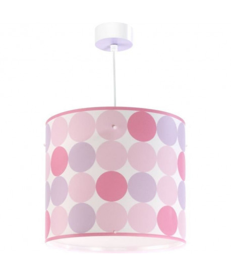 Lustre  suspension enfant rose