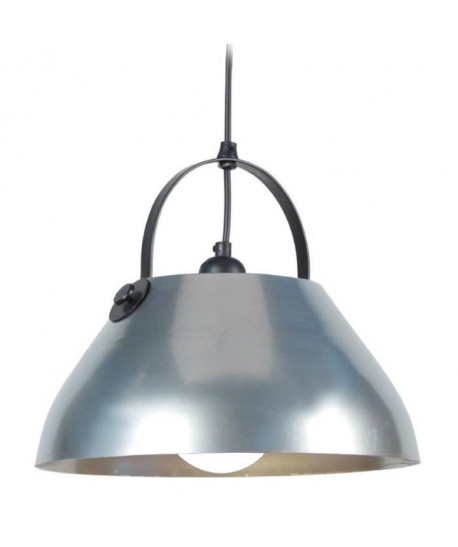 CLOCHE BARRE Suspension acier 30x30x80 cm Aluminium