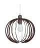 AFONSO 25 Suspension acier 25x25x80 cm Marron