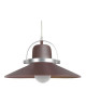 DANIEL Suspension acier 33x33x90 cm Marron