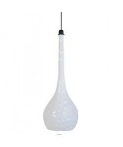 GOLFE Suspension céramique 21x21x90 cm Blanc