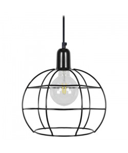 ARMILARE Suspension acier 25x25x90 cm Noir