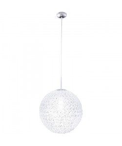 GLOBO LIGHTING Lustre chromé  H 19 x Ř 30 cm