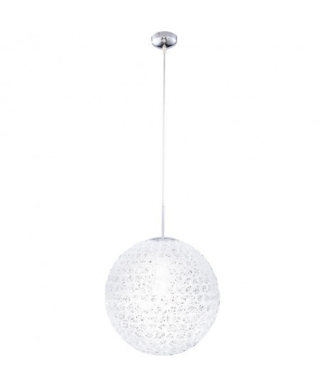 GLOBO LIGHTING Lustre chromé  H 19 x Ř 30 cm