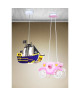 GLOBO LIGHTING Suspension multicolore  H 43 x P 11,5 x Ř 80 cm