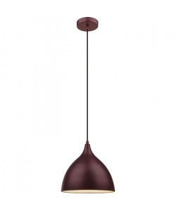 GLOBO LIGHTING Suspension  Ř 25 x H 120 cm  Bronze mat et blanc