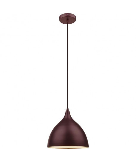 GLOBO LIGHTING Suspension  Ř 25 x H 120 cm  Bronze mat et blanc