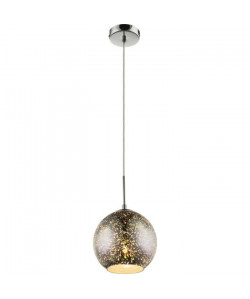 GLOBO LIGHTING Lustre  H 117 x Ř 6,3 cm  Gris