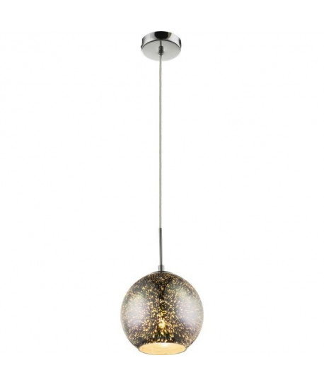 GLOBO LIGHTING Lustre  H 117 x Ř 6,3 cm  Gris