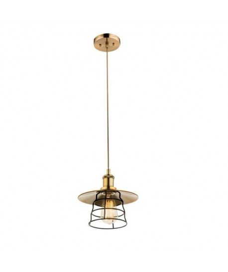 GLOBO LIGHTING Suspension  Ř 22 cm x H 150 cm  Bronze noir