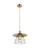 GLOBO LIGHTING Suspension  Ř 30 cm x H 150 cm  Bronze noir