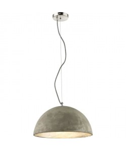 Suspension en nickel mat 120x34,5x34,5 cm Gris Métallisé