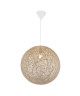 Suspension en plastique 130x44x44cm Blanc