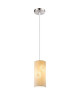 Suspension en porcelaine 124x11x11 cm Blanc mat