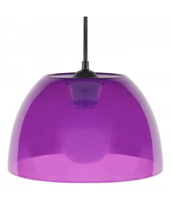 Lustre  suspension Plexi E27 15 W Ř25 cm Violet