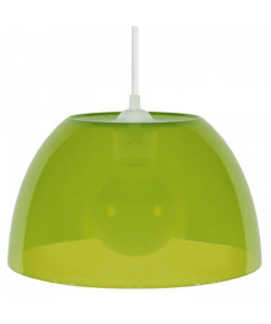 Lustre  suspension Plexi E27 15 W Ř25 cm Vert