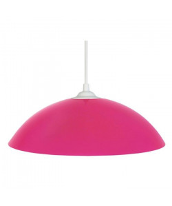 Lustre  suspension Demilune E27 25 W Ř29,5 cm Rose