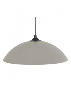 Lustre  suspension Demilune E27 25 W Ř29,5 cm Beige