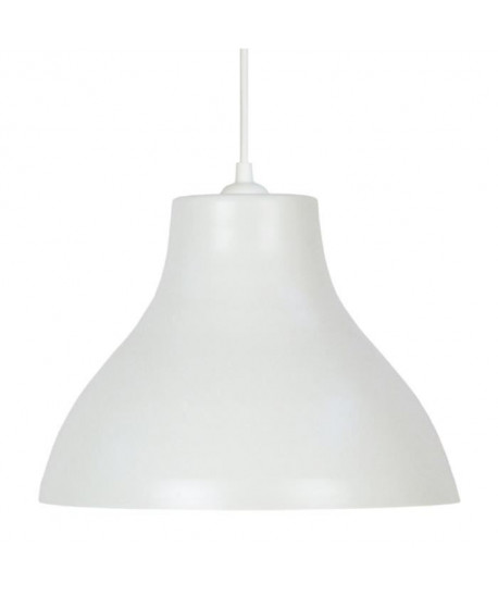 Lustre  suspension E27 25 W Ř29,5cm Blanc