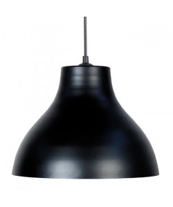 Lustre  suspension E27 25 W Ř29,5cm Noir