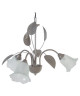 Lustre Eglantine 3 lumieres E14 15 W Beige