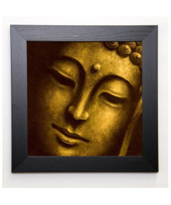 MAHAYANA Image encadrée Gautama I 37x37 cm Or