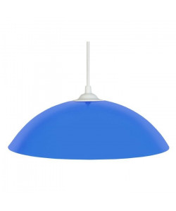 Lustre  suspension Demilune E27 25 W Ř29,5 cm Bleu ciel