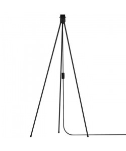 VITA Trépied en métal Tripod Matt avec cordon en tissu 3 m noir