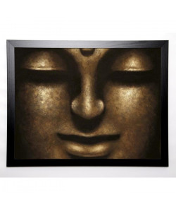 MAHYANA Image encadrée Bodhisattva 67x87 cm Marron