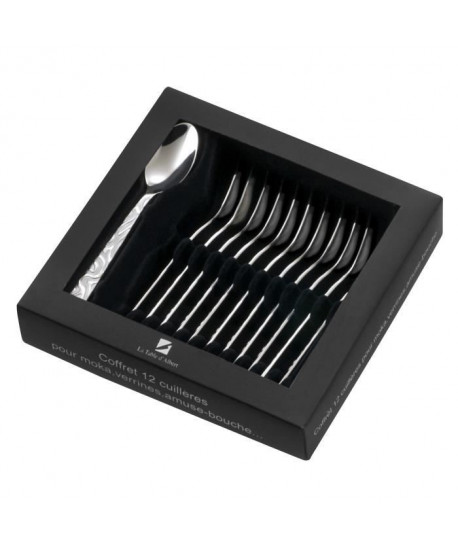 LA TABLE D\'ALBERT Coffret 12 pieces Moka Savana