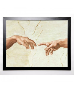 MARTIN Image encadrée Michelangelo The Creation 67x87 cm Beige