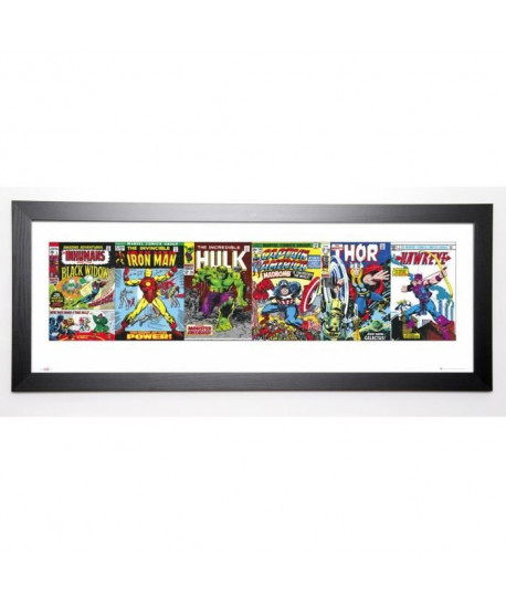 MARVEL Image encadrée Avengers 40x102 cm Multicolore