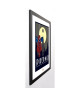 MARVEL DECO Image encadrée Spider Man Hanging 67x87 cm Marron