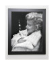 MARYLIN Image encadrée Serenity  47x57 cm  Gris