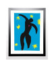 MATISSE Image encadrée Jazz Icarus 1943 67x87 cm Bleu