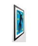 MATISSE Image encadrée Jazz Icarus 1943 67x87 cm Bleu