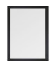 BASIC Miroir rectangulaire 50x70 cm Noir