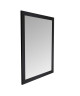 BASIC Miroir rectangulaire 50x70 cm Noir