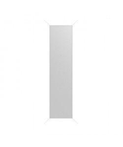 MIRRA Miroir rectangulaire 30x120 cm Blanc