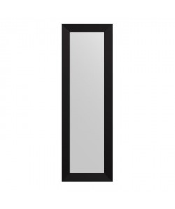 MIRRA Miroir rectangulaire 30x120 cm Noir