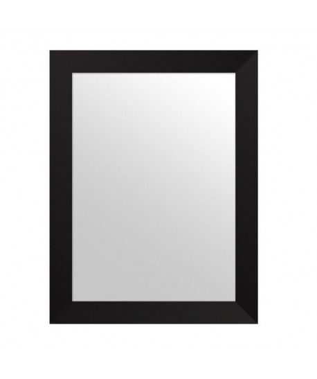 MIRRA Miroir rectangulaire 50x70 cm Noir