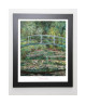 MONET Image encadrée Le Pont Japonais a Giverny  47x57 cm  Vert