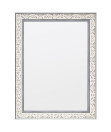 FAVERO Miroir 50x70 cm  Blanc cérusé