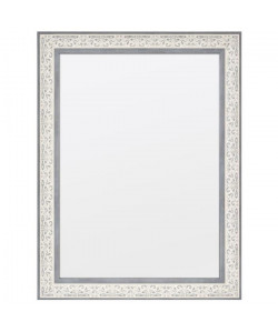 FAVERO Miroir 60x90 cm  Blanc cérusé