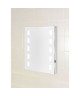 Miroir verre LED 35x40 cm  Bar lumineux