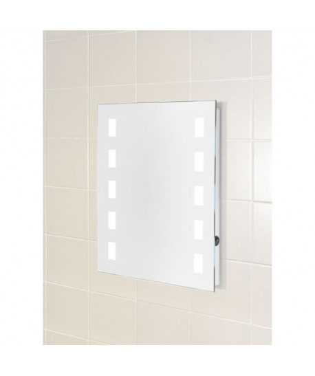 Miroir verre LED 35x40 cm  Bar lumineux