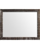 NAPLES Miroir pin 62x82 cm Marron